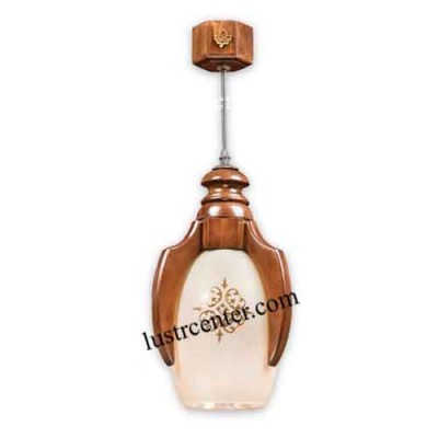 آویز چوبی اورانوس تک شعله