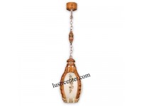 آویز چوبی تک شلعه رز