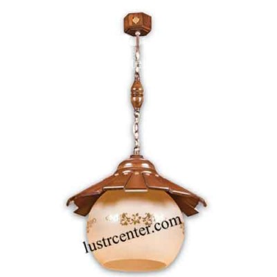 آویز چوبی کسری کوچک