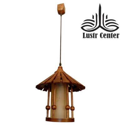 آویز چوبی آلاچیق