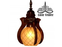 آویز چوبی آناناسی کوچک