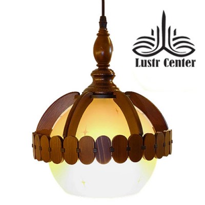 آویز چوبی اطلس بزرگ