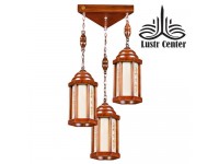 آویز چوبی هلما سه شعله