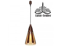 لوستر آویز چوبی کلاب تک