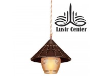 آویز چوبی کلاه چینی تکی