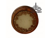 لوستر سقفی چوبی فلاور کوچک دارکار