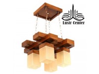 لوستر چوبی الینا چهار شاخه پادرا