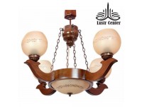 لوستر چوبی مرجان چهار