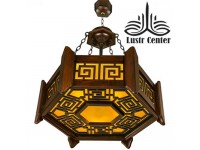 لوستر چوبی اورانوس دارکار
