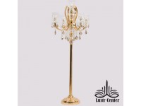 آباژور ایستاده برنجی مدل شاخه داسی
