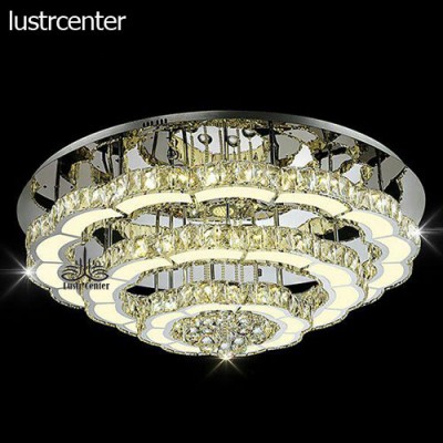 لوستر مدرن کریستالی 33607 سایز 80