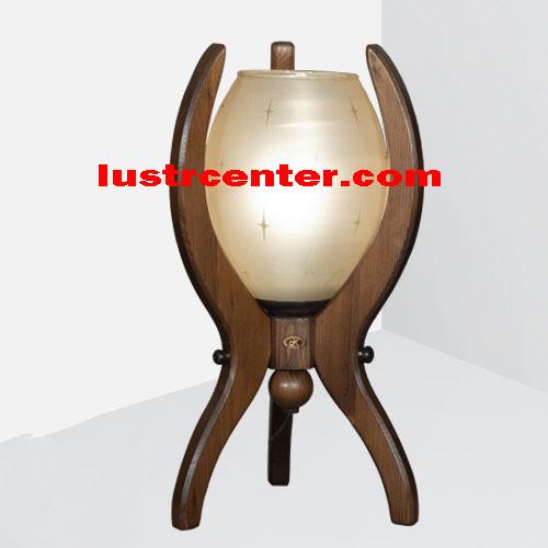 آباژور رومیزی چوبی ابتنین 