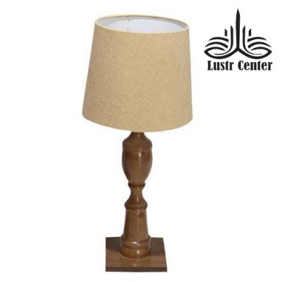 آباژور رومیزی چوبی کد 100
