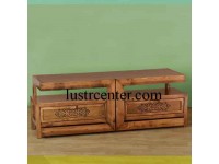 میزتلویزیون چوبی منبت