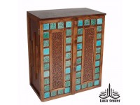 جاکفشی چوبی مدل فیروزه