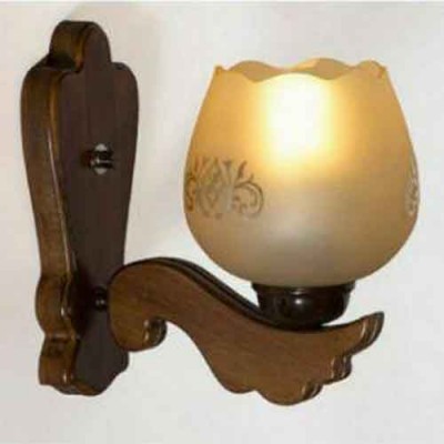 چراغ دیواری چوبی 717