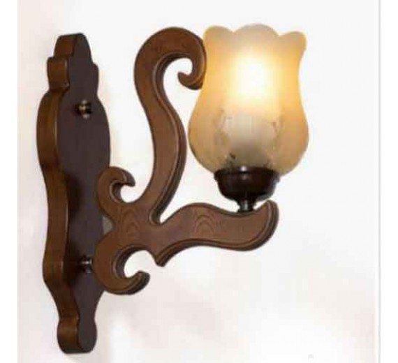 چراغ دیواری چوبی 764
