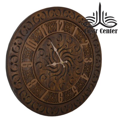 ساعت دیواری مدل گل