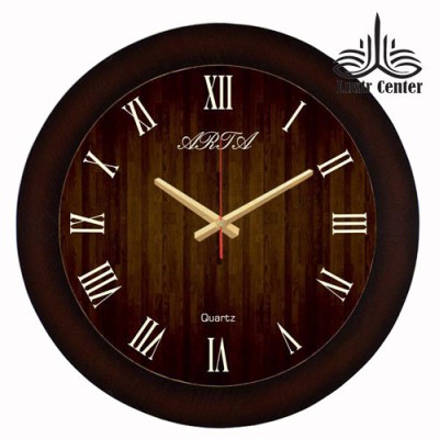 ساعت دیواری چوبی 305 قطر 55