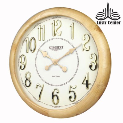 ساعت دیواری چوبی 5199 خودرنگ