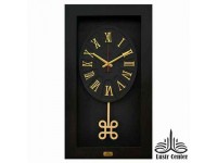 ساعت دیواری لوکس مدل 888 مشکی