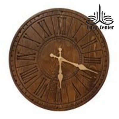 ساعت دیواری چوبی مدل آتن