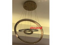 لوستر کریستالی 8103 سه طبقه 60-40-20 طلایی