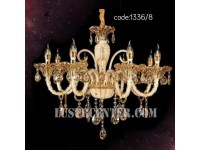 لوستر شاخه بلوری 1336-8
